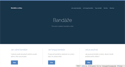 Desktop Screenshot of bandaze-ortezy.com